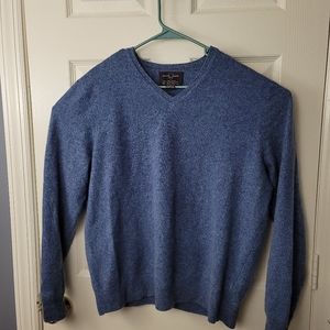 Black Brown Men's XL 2 cashmere pullover sweater